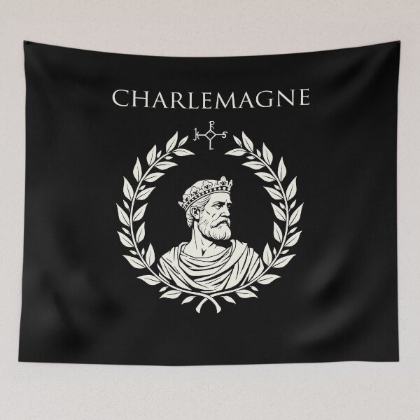 Item preview, Charlemagne Holy Roman Emperor King of the Franks designed and sold by Agema Apparel.