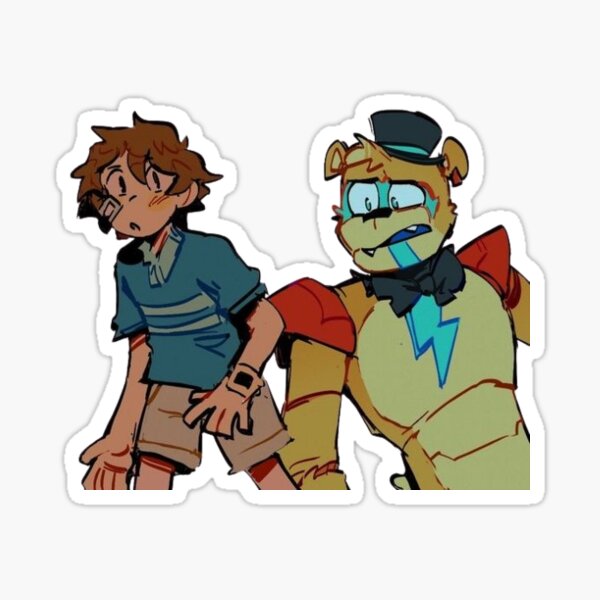 fnaf gregory Sticker