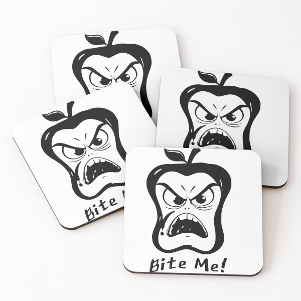 Item preview, Bite Me - Minimalist Apple Core Design designed and sold by Tee Nook.