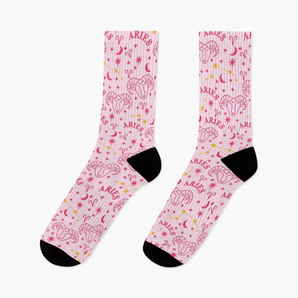 Item preview, Pink Aries Ram Zodiac Sign designed and sold by dottiedigitals.