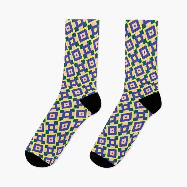 Item preview, Colorful Egyptian Ai Made Infinite Pattern Endless Geometry designed and sold by EvergreenMotifs.