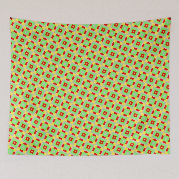 Item preview, Colorful Egyptian Ai Made Infinite Pattern Endless Geometry designed and sold by EvergreenMotifs.