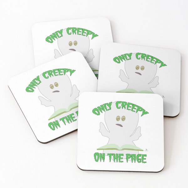 Item preview, Only Creepy on Page Horror Author Slogan designed and sold by mytshirtfort.