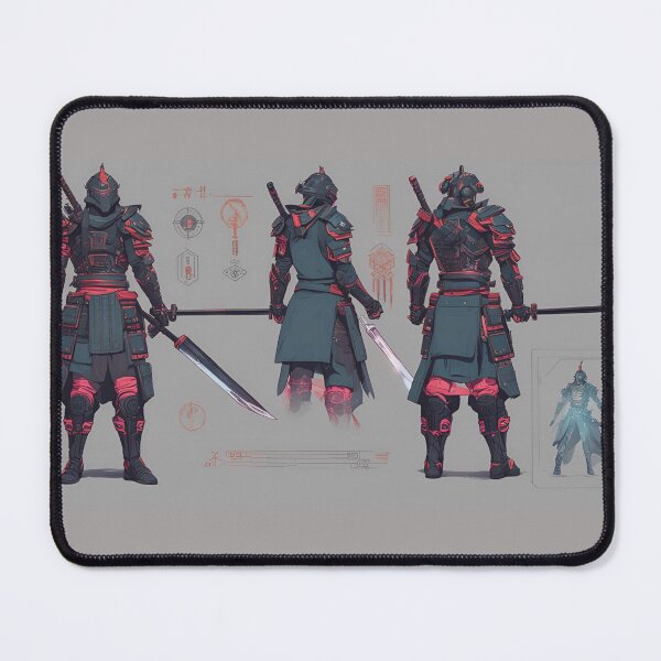 Item preview, Samurai Cyber-Punk saga designed and sold by LittleTwichArt.