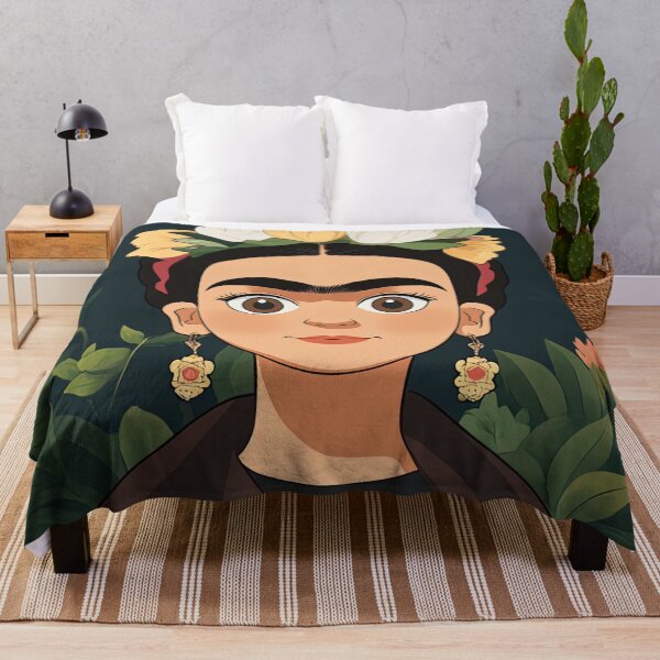 Item preview, Frida Kahlo, portrait | Anime style designed and sold by ComicsFactory.