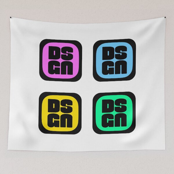Item preview, (4 pack) dsgn badges - UX Designer | Product Designer | UI Designer Stickers designed and sold by PoshPixel.