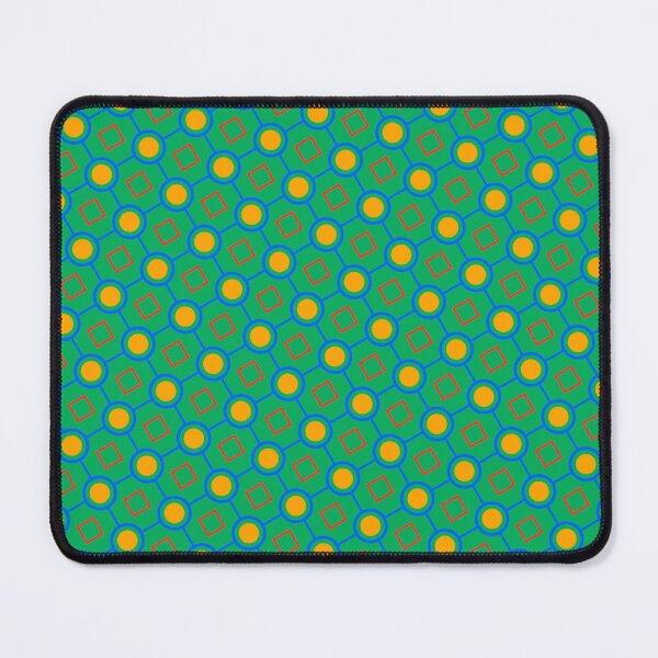Item preview, Colorful Squares Ai Made Infinite Pattern Endless Geometry designed and sold by EvergreenMotifs.