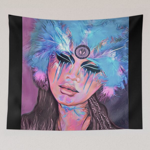 Item preview, Whimsical portrait designed and sold by bdesignsnz.