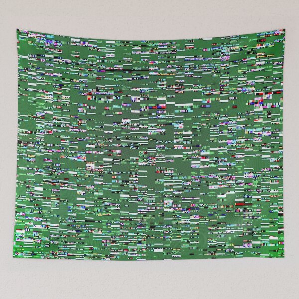 Item preview, System glitch - tv - test screen designed and sold by NiftyPatterns.