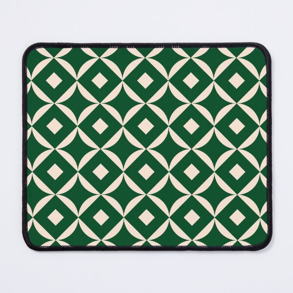 Item preview, Emerald Green Geometric Shapes designed and sold by dottiedigitals.