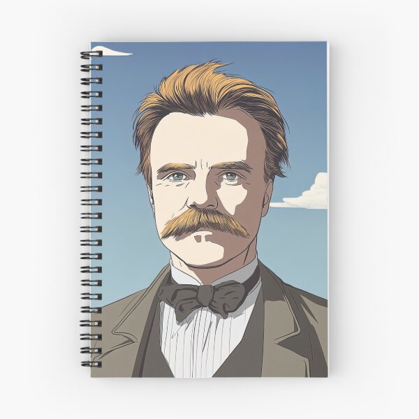 Item preview, Friedrich Nietzsche | Anime style designed and sold by ComicsFactory.