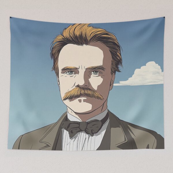 Item preview, Friedrich Nietzsche | Anime style designed and sold by ComicsFactory.