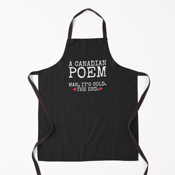 Item preview, Canadian Winter Humor Poem Funny Cold Weather designed and sold by HowToCanadian.