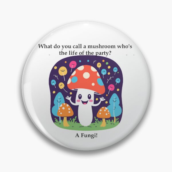 Item preview, Fungi (Fun guy), Mushroom Joke  designed and sold by Lydia Castille.