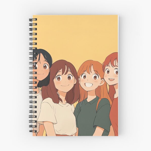 Item preview, Friends | Anime style designed and sold by ComicsFactory.