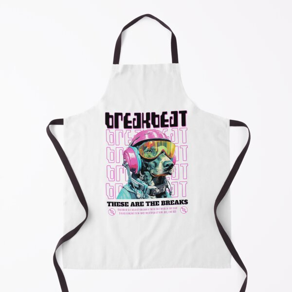 Item preview, BREAKBEAT - Headphone Dog (black) designed and sold by Discothreadz.