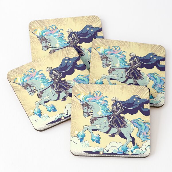 Item preview, Manga Warrior and Magic Steed Pop Art Style designed and sold by artofuniverse.