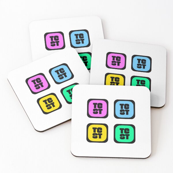Item preview, (4 pack) test badges - UX Designer | Product Designer | UI Designer Stickers designed and sold by PoshPixel.