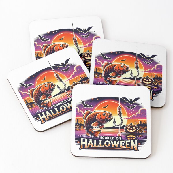 Item preview, Hooked on Halloween – Halloween Fishing Fun designed and sold by Kabonah5.