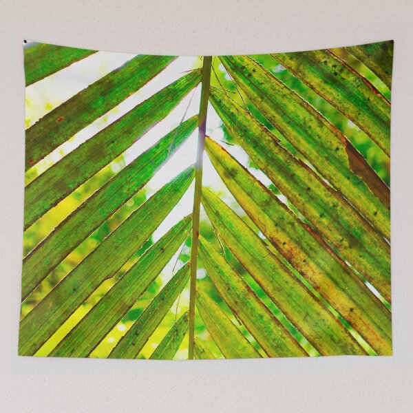 Item preview, Green small seethrough leafs - nature photography designed and sold by NiftyPatterns.