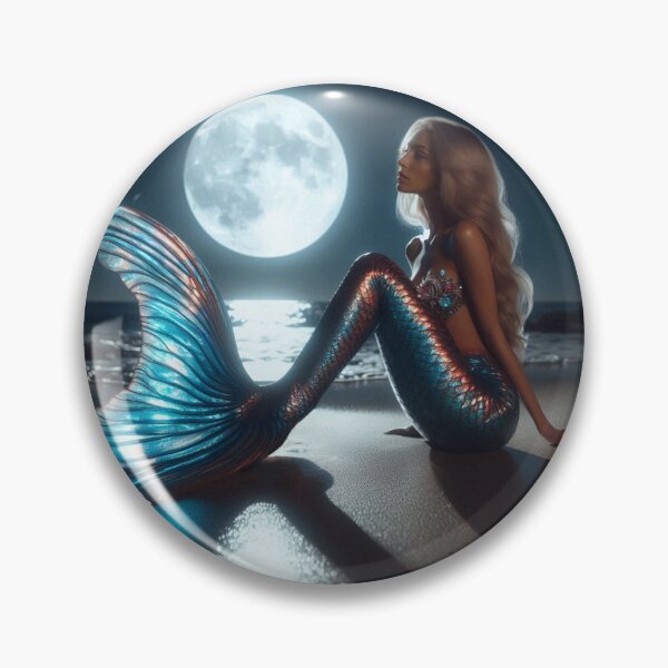 Item preview, Gleaming Night Mermaid designed and sold by piscesmermaid.