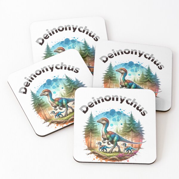 Item preview,  Tshirt Dino Deinonychus   designed and sold by ZhanaChicBrandy.