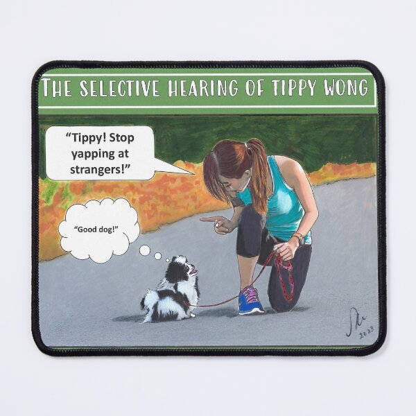 Item preview, The Selective Hearing of Tippy Wong designed and sold by RuthyBallard.