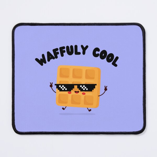 Item preview, Kawaii Waffle Wearing Sunglasses Waffuly Cool designed and sold by Neeshki.