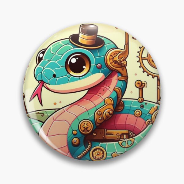 Item preview, Steampunk Bismarck Ringed Python designed and sold by Sillytoe.