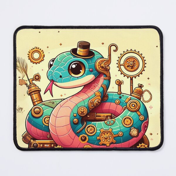 Item preview, Steampunk Bismarck Ringed Python designed and sold by Sillytoe.
