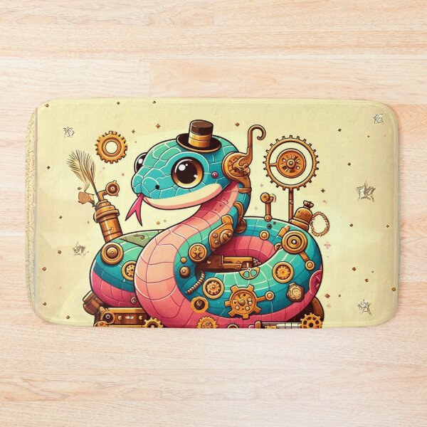 Item preview, Steampunk Bismarck Ringed Python designed and sold by Sillytoe.