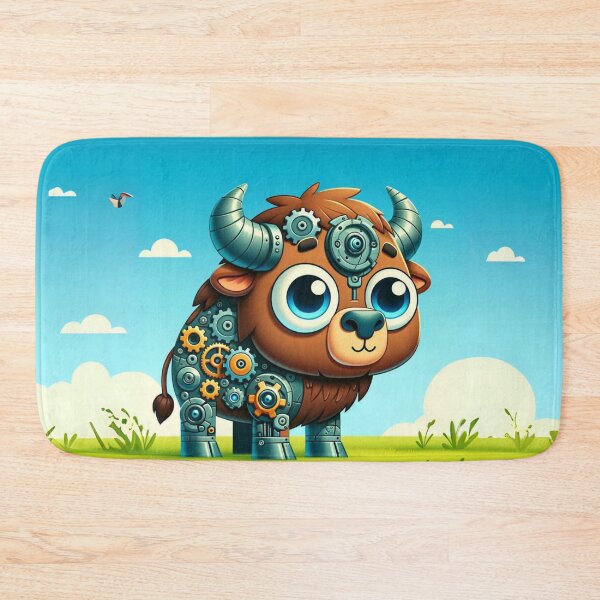 Item preview, Steampunk Bison designed and sold by Sillytoe.