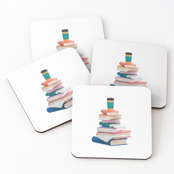 Item preview, Books And Coffee designed and sold by ridnaledesigner.