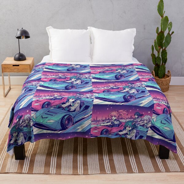 Item preview, Anime Characters Car Racing Pop Art Style designed and sold by artofuniverse.
