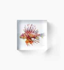 Lionfish Acrylic Block