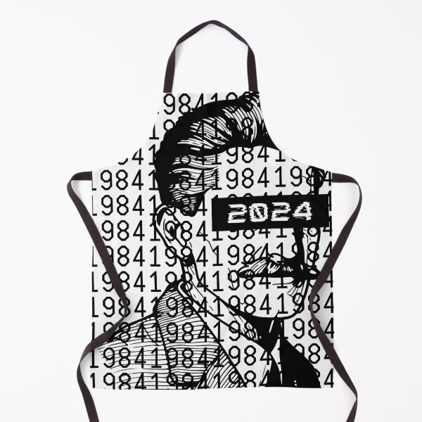 Item preview, 40 Years Late(r) George Orwell 1984 Dystopia T-Shirt, Retro Future Propaganda Shirt, Big Brother Conspiracy Prediction Tee, Obey Censor Top designed and sold by DropDeadDsgns.