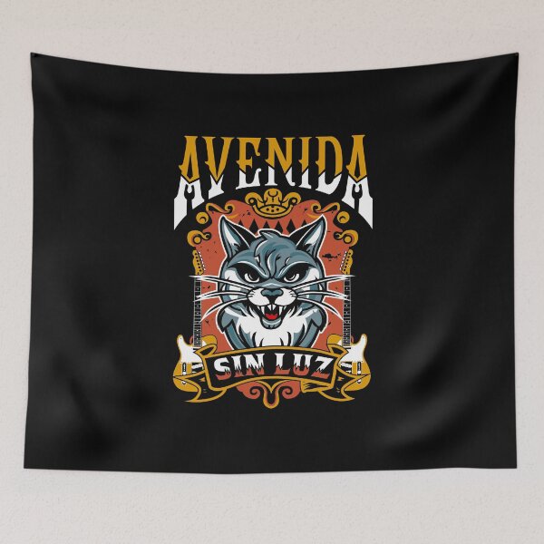 Item preview, Rebel Cat Unlit Avenue Fashion Design designed and sold by ASLdesigner.