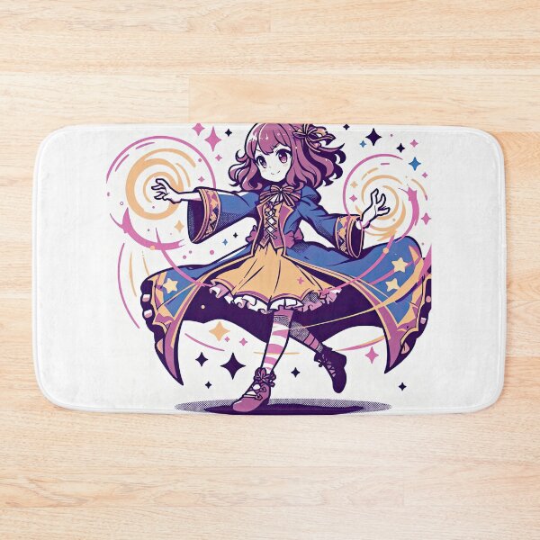Item preview, Dancer Anime Girl Pop Art Style designed and sold by artofuniverse.