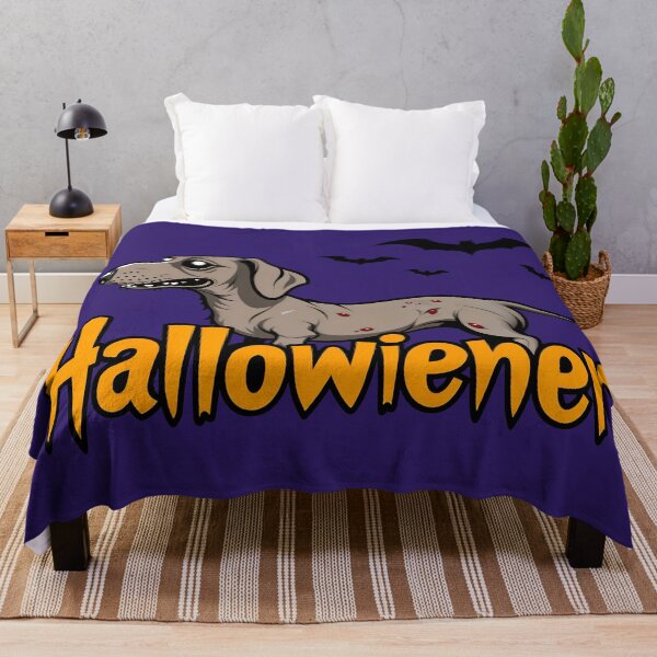 Item preview, Hallowiener The Zombie Halloween Dachshund designed and sold by TheArtOfPat.