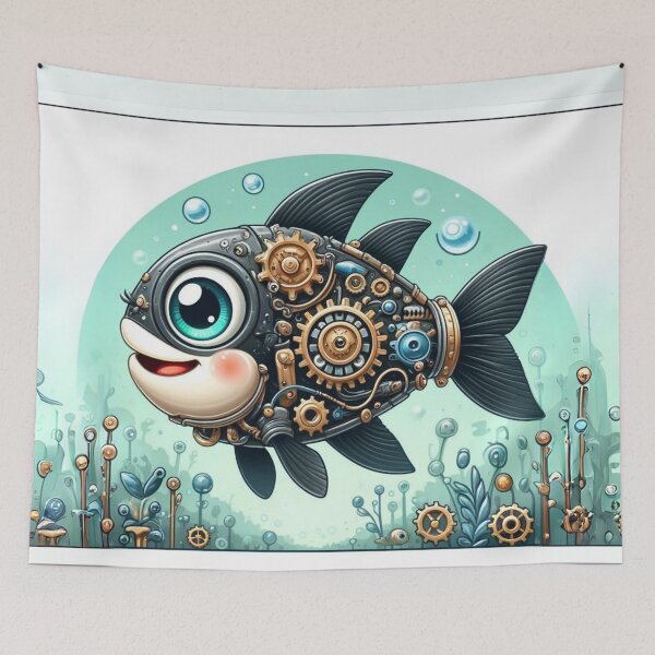 Item preview, Steampunk Black Bass designed and sold by Sillytoe.