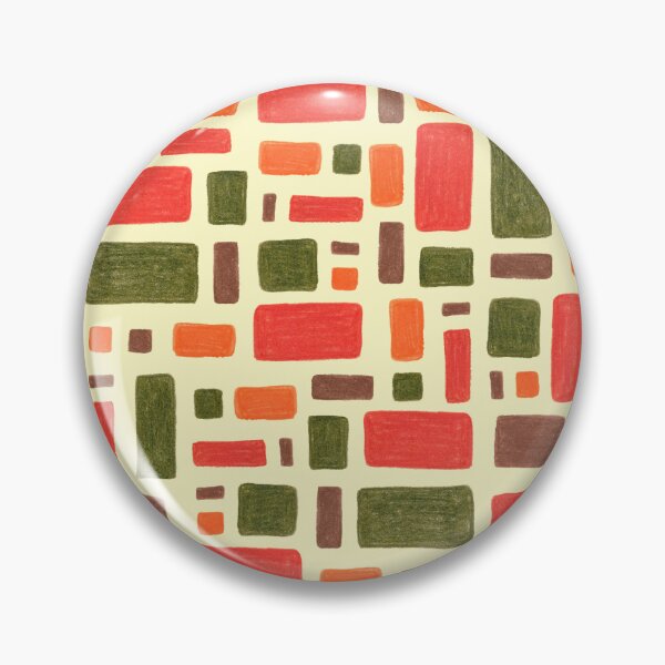 Item preview, Colored Pencil Squared Pattern 70's designed and sold by Penado.