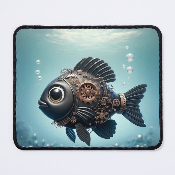 Item preview, Steampunk Black Crappie designed and sold by Sillytoe.