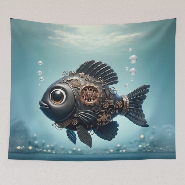 Item preview, Steampunk Black Crappie designed and sold by Sillytoe.
