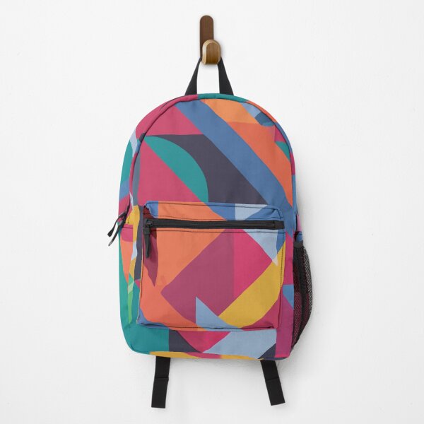 Item preview, GEOMETRIC CHAOS - BOLD MULTICOLORED SHAPES ART TEE designed and sold by Gadget80.