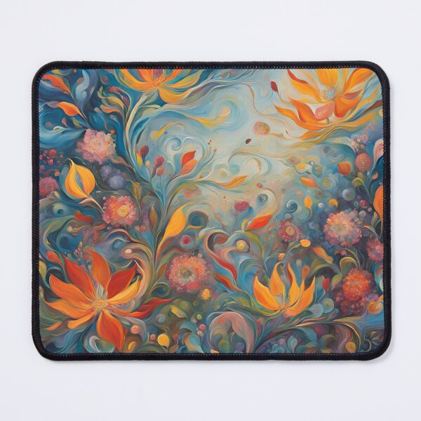 Item preview, Fertility Inspired Abstract, Colourful Flowers, Fertility Journey, Print 8 designed and sold by larissa-myrie.