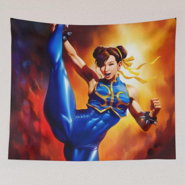 Item preview, Luchador callejero - Chun Li designed and sold by CobaulteBlue.