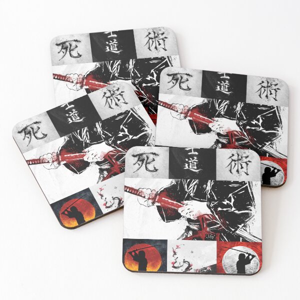 Item preview, Samurai Aesthetic Collage designed and sold by Nikita Abakumov.