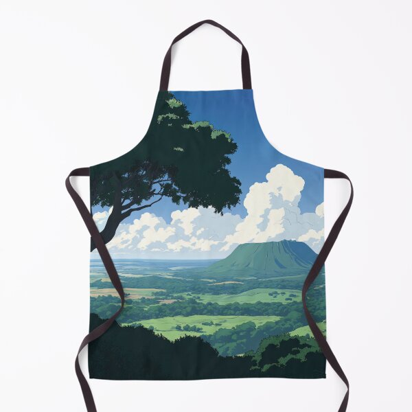 Item preview, Gabon landscape | Anime style designed and sold by ComicsFactory.