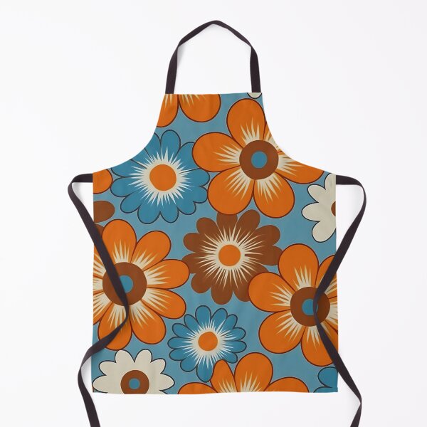 Item preview, Groovy 70s Vintage Retro Floral, Flowers designed and sold by saloui.