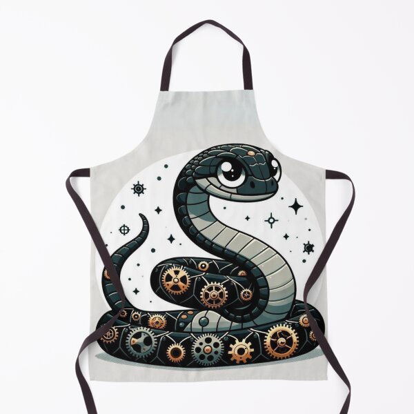 Item preview, Steampunk Black Mamba Snake designed and sold by Sillytoe.